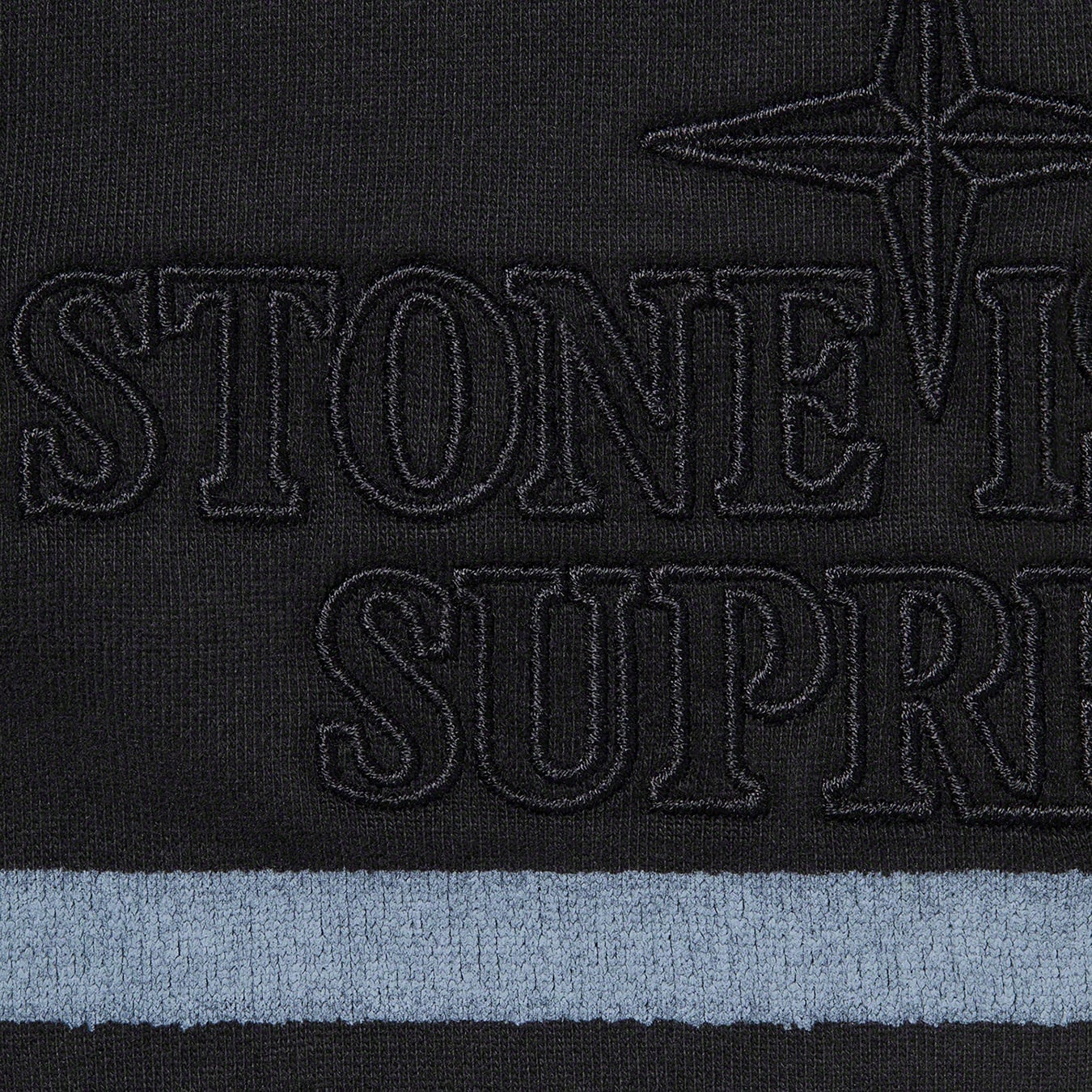 Supreme®/Stone Island® Warp Stripe Hooded Sweatshirt view 7